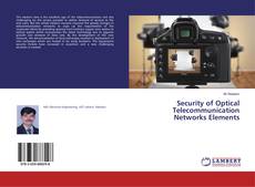 Buchcover von Security of Optical Telecommunication Networks Elements