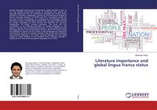 Buchcover von Literature importance and global lingua franca status