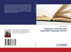 Copertina di Television, low-cost and accessible language teacher