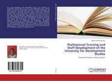 Buchcover von Professional Training and Staff Development of the University for Development Studies