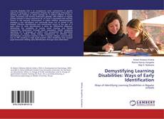 Copertina di Demystifying Learning Disabilities: Ways of Early Identification