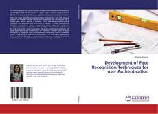 Buchcover von Development of Face Recognition Techniques for user Authentication
