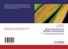 Maize inbred lines at different sowing dates kitap kapağı