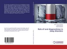 Copertina di Role of oral diagnostician in sleep disorders