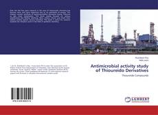Buchcover von Antimicrobial activity study of Thioureido Derivatives