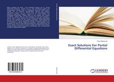 Buchcover von Exact Solutions For Partial Differential Equations