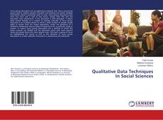 Capa do livro de Qualitative Data Techniques In Social Sciences 