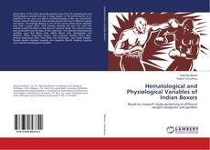 Buchcover von Hematological and Physiological Variables of Indian Boxers