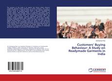 Buchcover von Customers’ Buying Behaviour: A Study on Readymade Garments in India