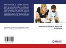 Buchcover von Learning Science- Same as Different