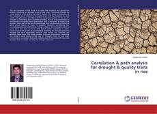 Buchcover von Correlation & path analysis for drought & quality traits in rice