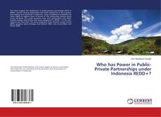 Copertina di Who has Power in Public-Private Partnerships under Indonesia REDD+?