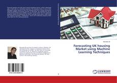Buchcover von Forecasting UK housing Market using Machine Learning Techniques