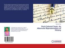 Capa do livro de Post-Colonial Texts: An Alternate Representation of History 