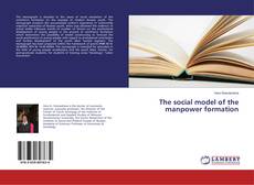 Buchcover von The social model of the manpower formation