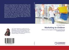 Buchcover von Marketing to Children