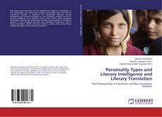 Buchcover von Personality Types and Literary Intelligence and Literary Translation