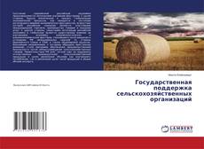 Buchcover von Государственная поддержка сельскохозяйственных организаций