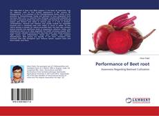 Copertina di Performance of Beet root