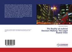 Copertina di The Reality of Judicial Decision Making: The Legal Realist View