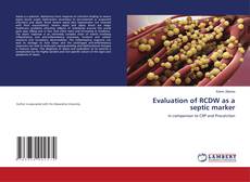 Copertina di Evaluation of RCDW as a septic marker