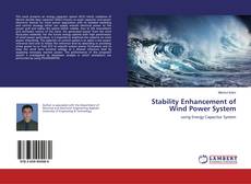 Capa do livro de Stability Enhancement of Wind Power System 