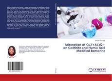 Buchcover von Adsorption of Cu2+&Cd2+ on Goethite and Humic Acid Modified Bentonite