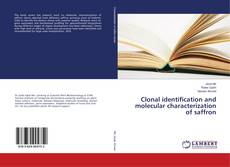 Buchcover von Clonal identification and molecular characterization of saffron