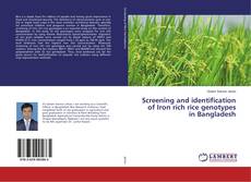 Buchcover von Screening and identification of Iron rich rice genotypes in Bangladesh