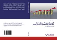Buchcover von Investors' Perception of Investment in Equity Market