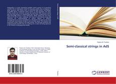 Copertina di Semi-classical strings in AdS