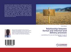 Buchcover von Relationship between formal and informal land delivery processes