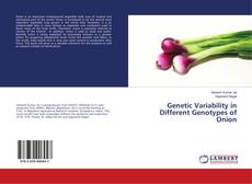 Buchcover von Genetic Variability in Different Genotypes of Onion