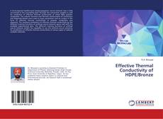 Copertina di Effective Thermal Conductivity of HDPE/Bronze