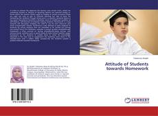 Buchcover von Attitude of Students towards Homework