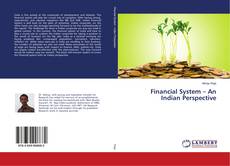 Buchcover von Financial System – An Indian Perspective