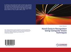 Buchcover von Hand Gesture Recognition Using Computer Vision Techniques