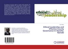 Copertina di Ethical Leadership and Effective County Governance in Starehe, Nairobi
