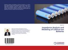 Couverture de Impedance Analysis and Modeling of Lithium-ion Batteries