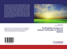 Buchcover von Profitability Analysis of Lettuce Cultivation in Dhaka District