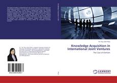 Buchcover von Knowledge Acquisition in International Joint Ventures