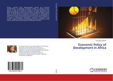 Buchcover von Economic Policy of Development in Africa