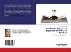 Buchcover von Transformation of the Discourse of Power in Literature