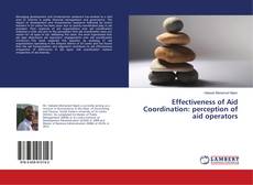 Buchcover von Effectiveness of Aid Coordination: perception of aid operators