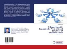 Buchcover von E-Government in Bangladesh: Problems and Solutions of Implementation