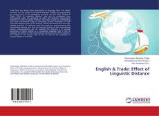 Buchcover von English & Trade: Effect of Linguistic Distance