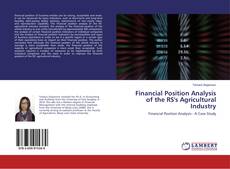 Buchcover von Financial Position Analysis of the RS's Agricultural Industry