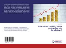 Copertina di What drives banking sector performance in Bangladesh?