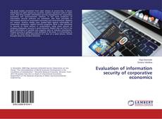 Buchcover von Evaluation of information security of corporative economics