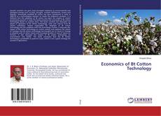 Buchcover von Economics of Bt Cotton Technology